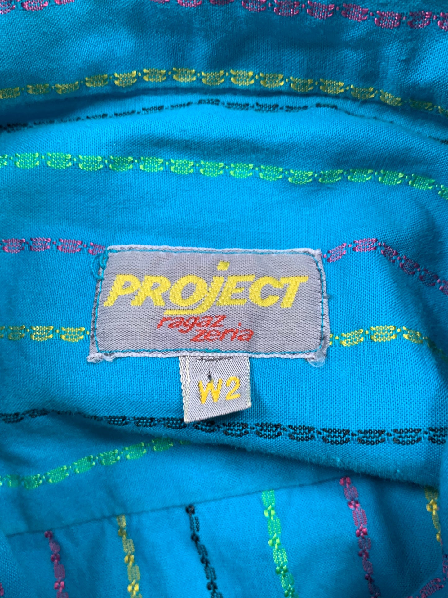 Vintage 80s langarm Hemd L - MonkeysVintage