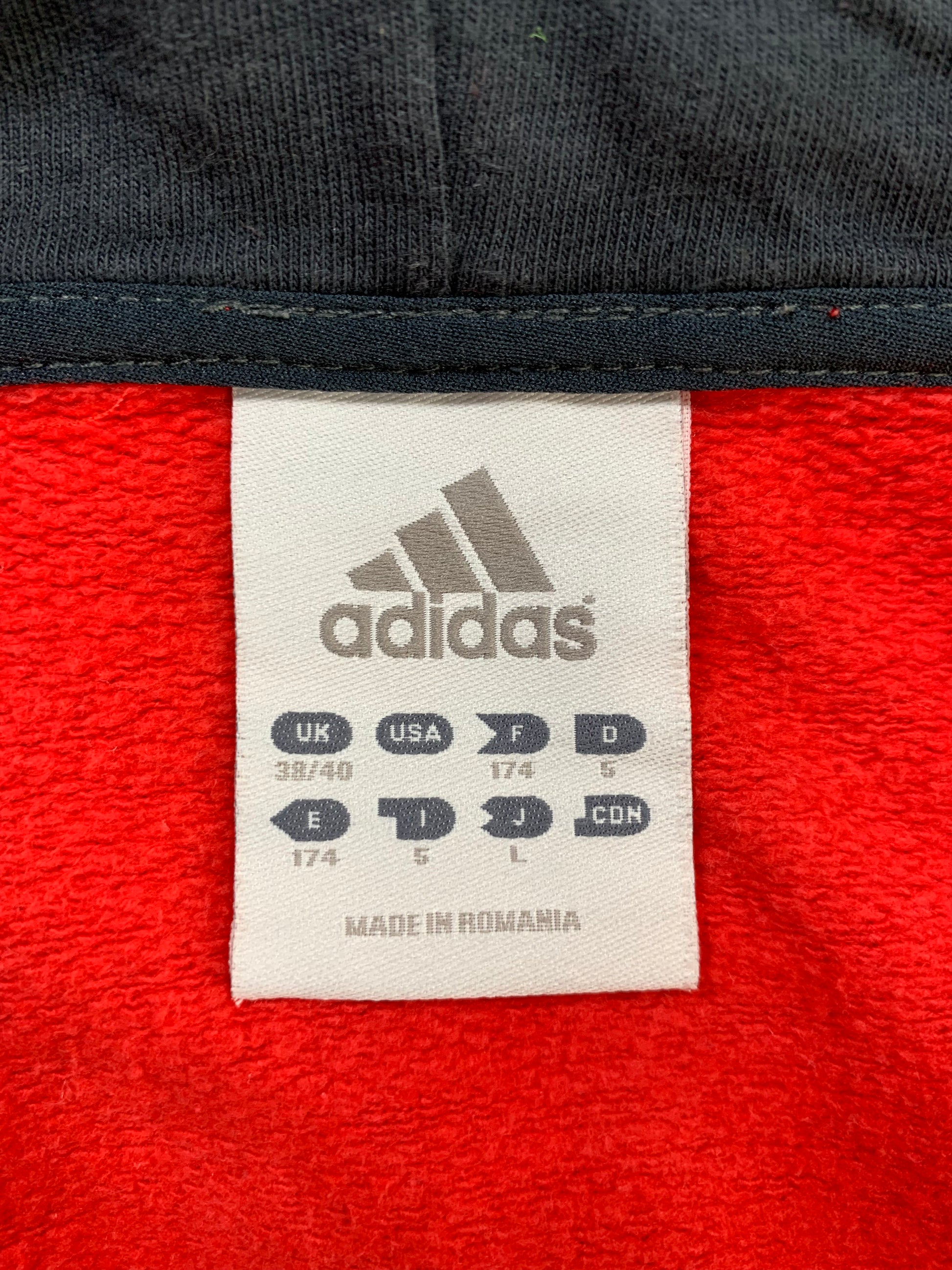 Adidas Zipper Hoodie M - MonkeysVintage