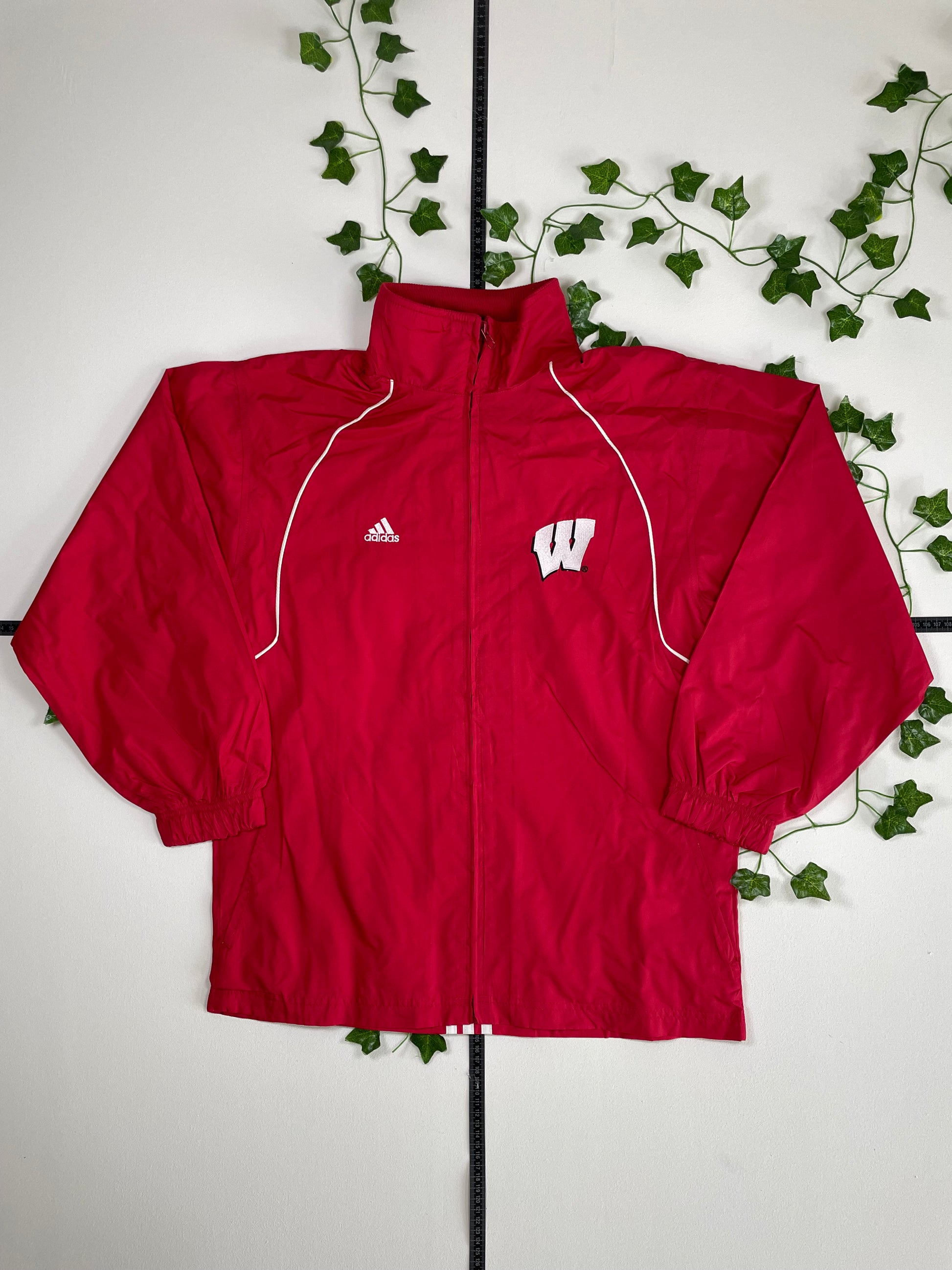 Adidas Wisconsin Jacke M - MonkeysVintage