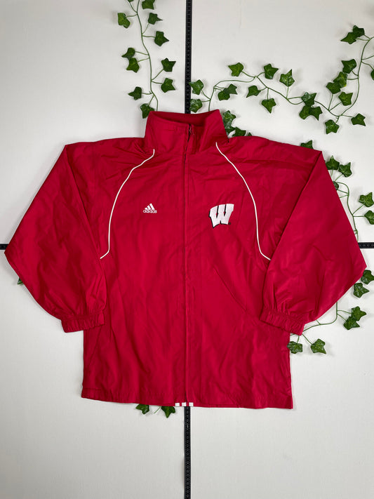 Adidas Wisconsin Jacke M - MonkeysVintage