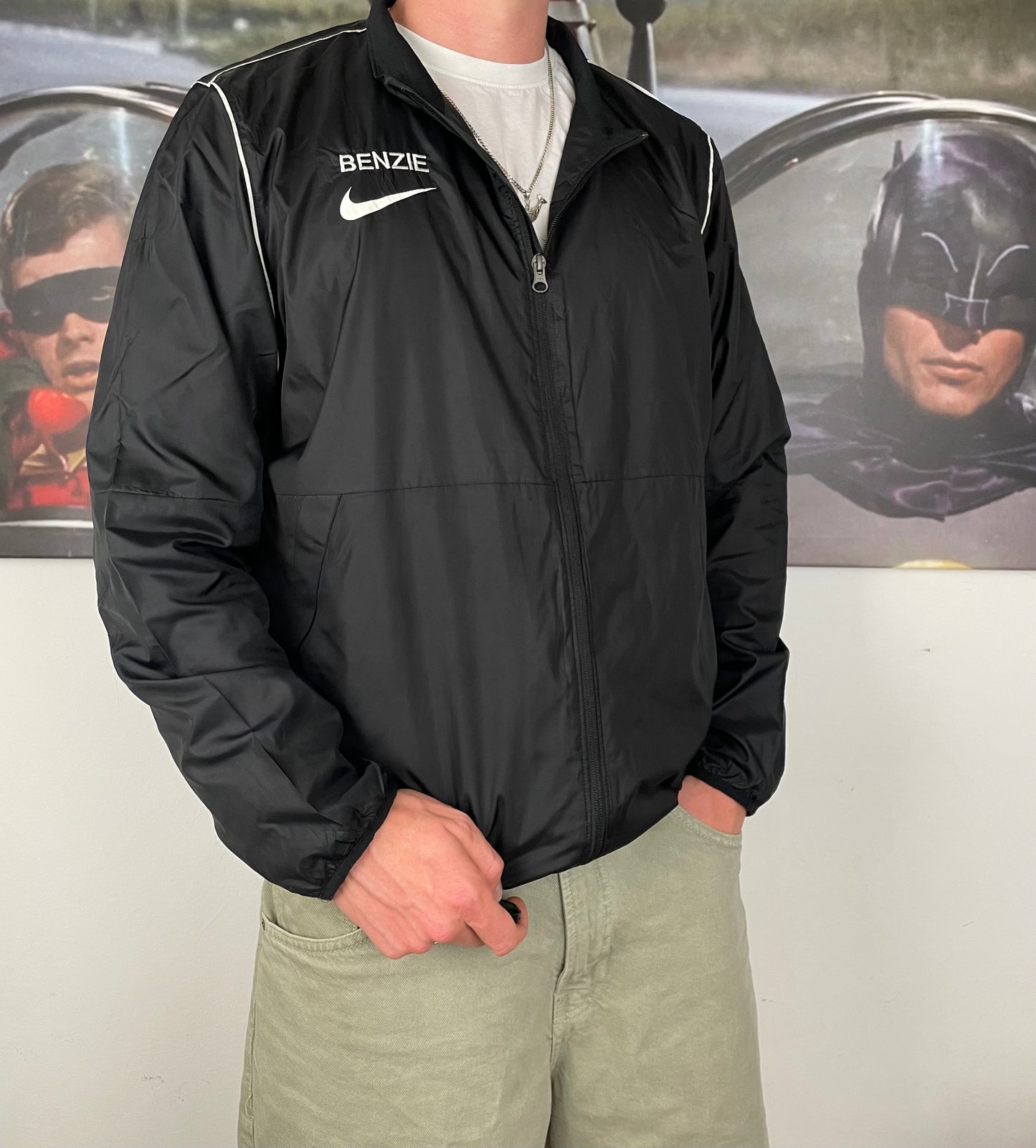 Nike Vintage Windjacke M - MonkeysVintage