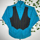 Vintage 80s langarm Hemd L - MonkeysVintage