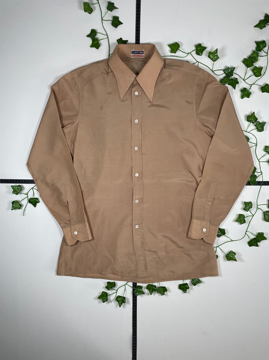 Vintage langarm Hemd L - MonkeysVintage