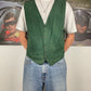 Vintage Weste Leder L - MonkeysVintage
