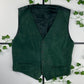 Vintage Weste Leder L - MonkeysVintage