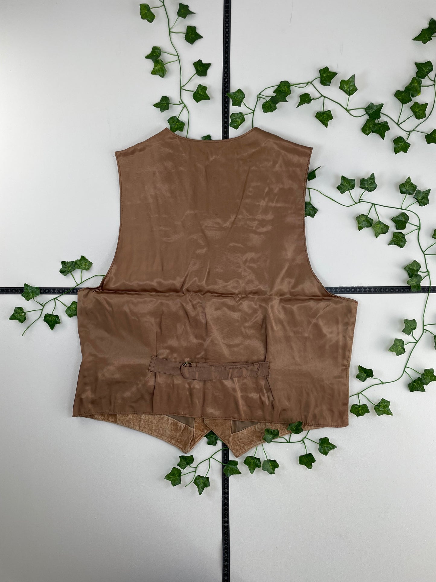 Vintage Leder Weste XL - MonkeysVintage