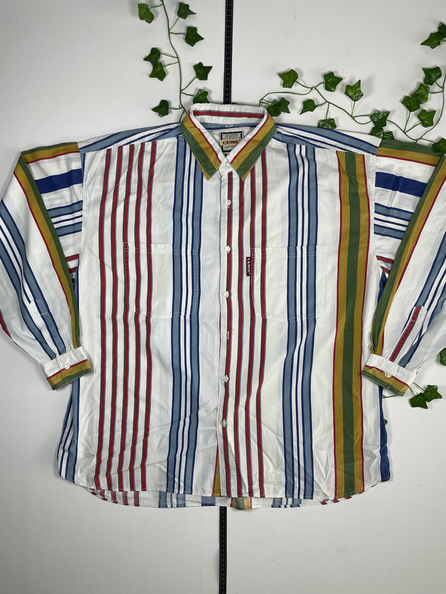 Vintage langarm Hemd XL - MonkeysVintage