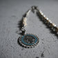 "Faithline" Vintage Style Hosenkette mit Perlen & Jesus-Medaille Kreuz – Streetwear Accessoire