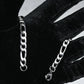 Silbernes Glieder armband – minimalistisches Unisex-Accessoire
