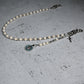 "Faithline" Vintage Style Hosenkette mit Perlen & Jesus-Medaille Kreuz – Streetwear Accessoire