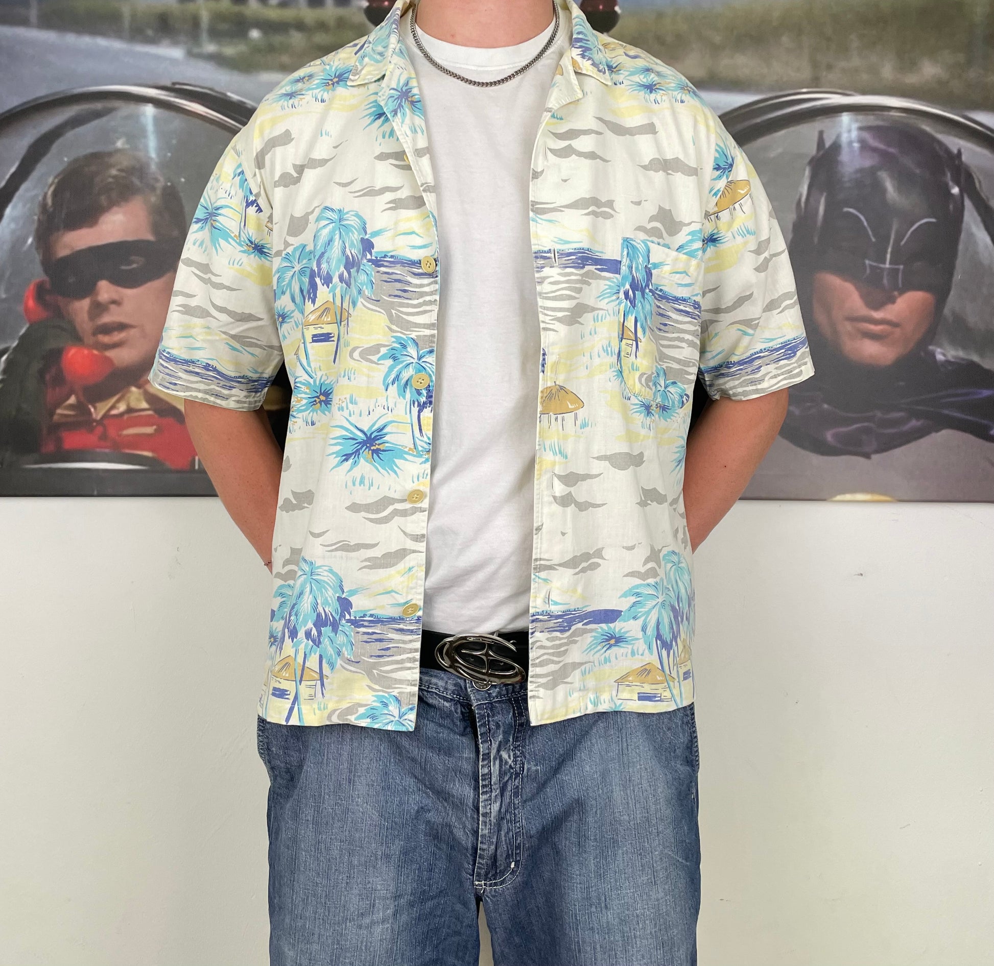 Vintage Hawaii Sommerhemd M - MonkeysVintage