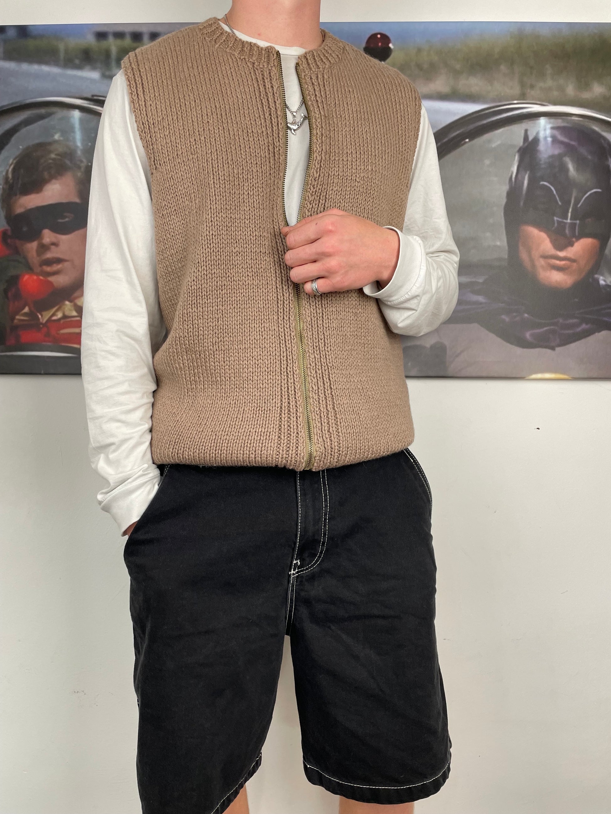 Vintage Cardigan Sweatshirt L - MonkeysVintage
