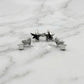 "StarClip" Gürtel Clips Silber Streetwear Belt Ersatz Croppen Stern Design Silber Gold