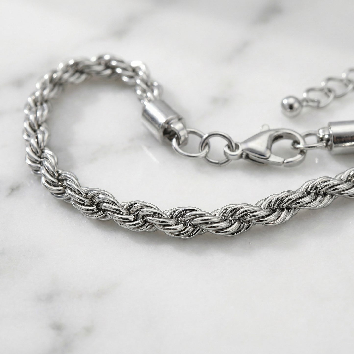 "Snake Brace" Streetwear Silber Armband Bracelet Silber Y2K