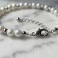 Perlen Armband mit Silber Details Bracelet Y2K