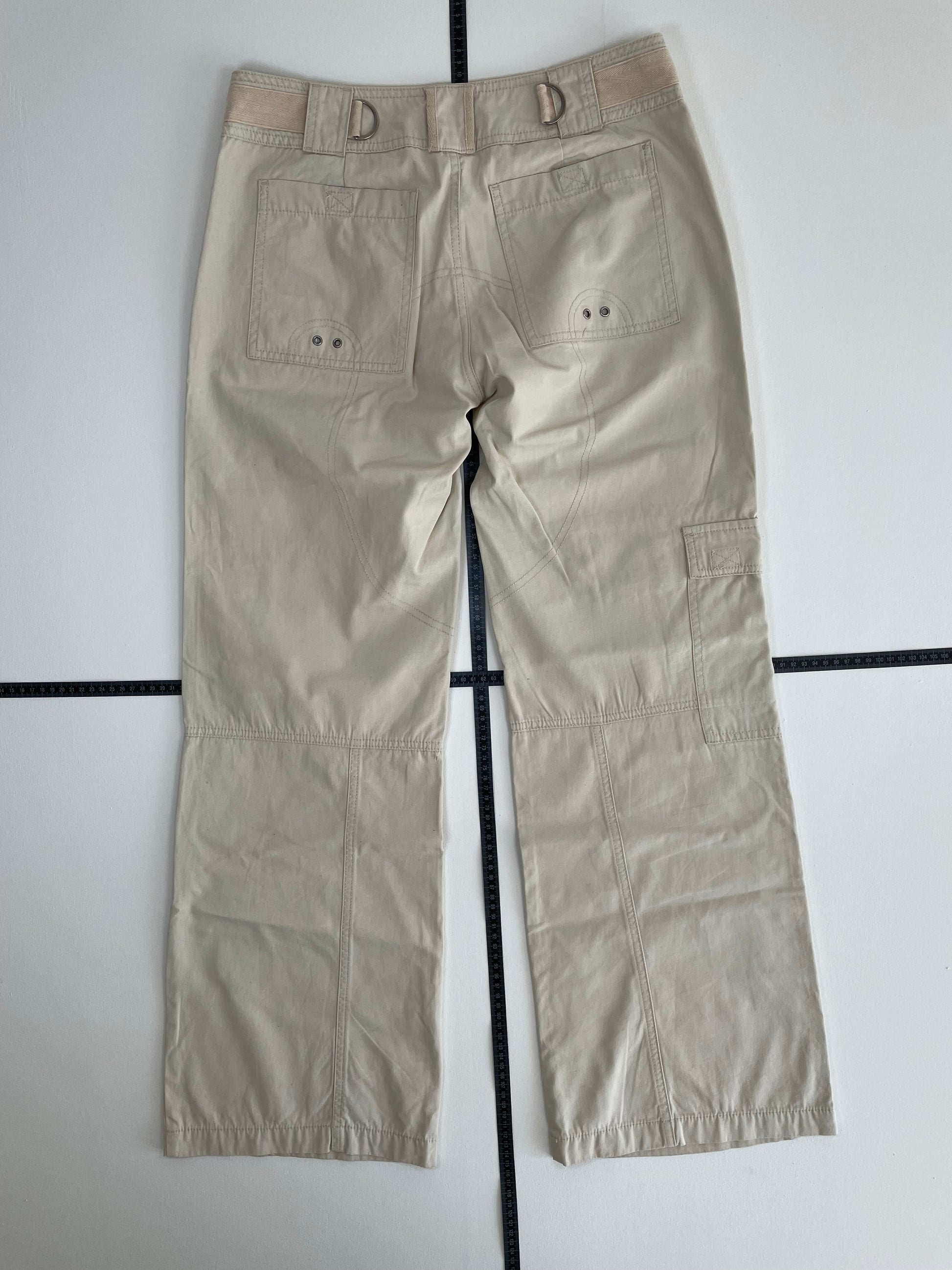 Vintage Low Waist Baggy Cargo Hose L - MonkeysVintage