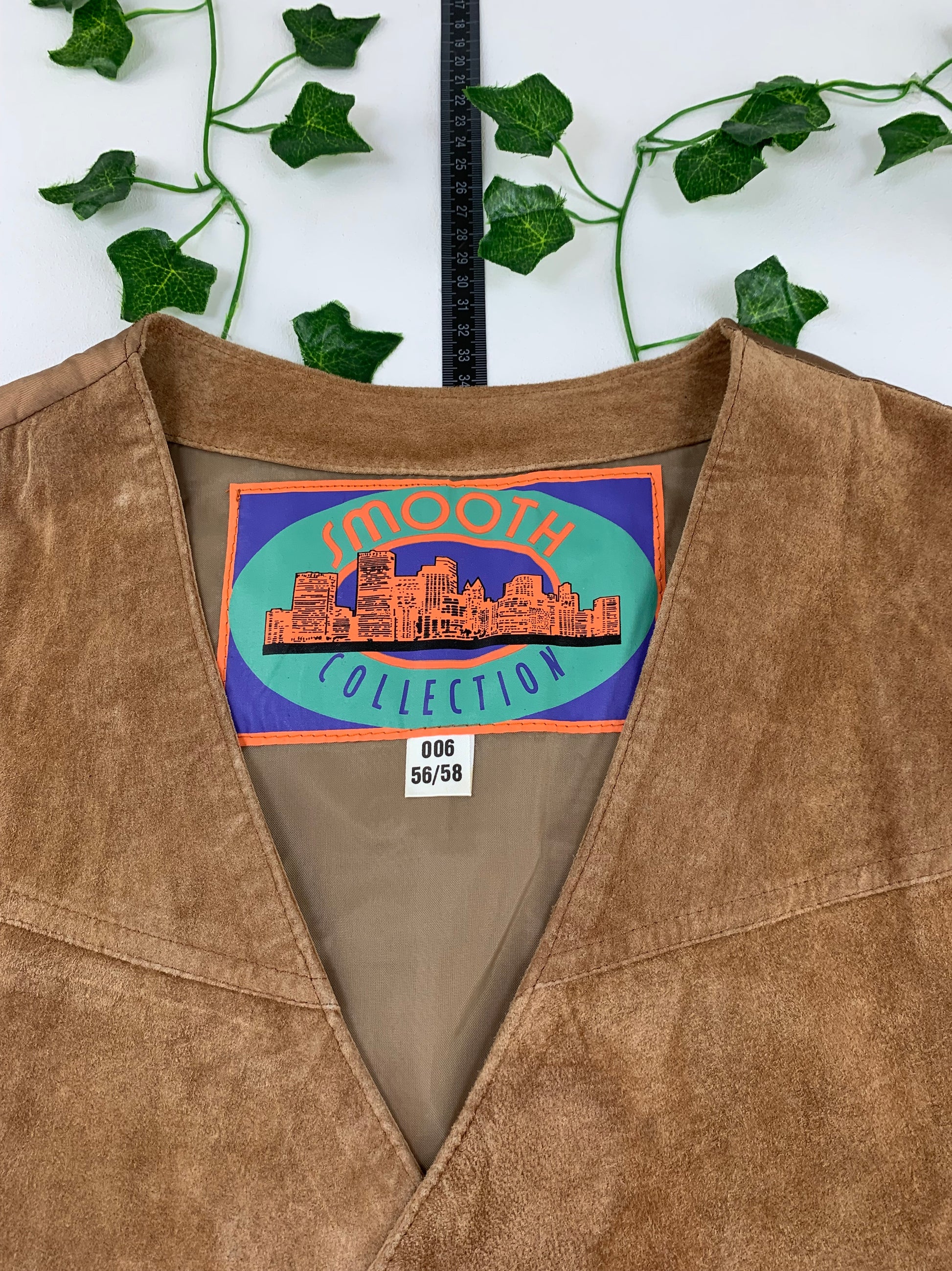 Vintage Leder Weste XL - MonkeysVintage