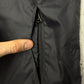 Nike Nylonjacke navy anthrazit Reißverschlusstasche Detail