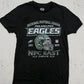 NFL Philadelphia Eagles T-Shirt schwarz Vorderseite