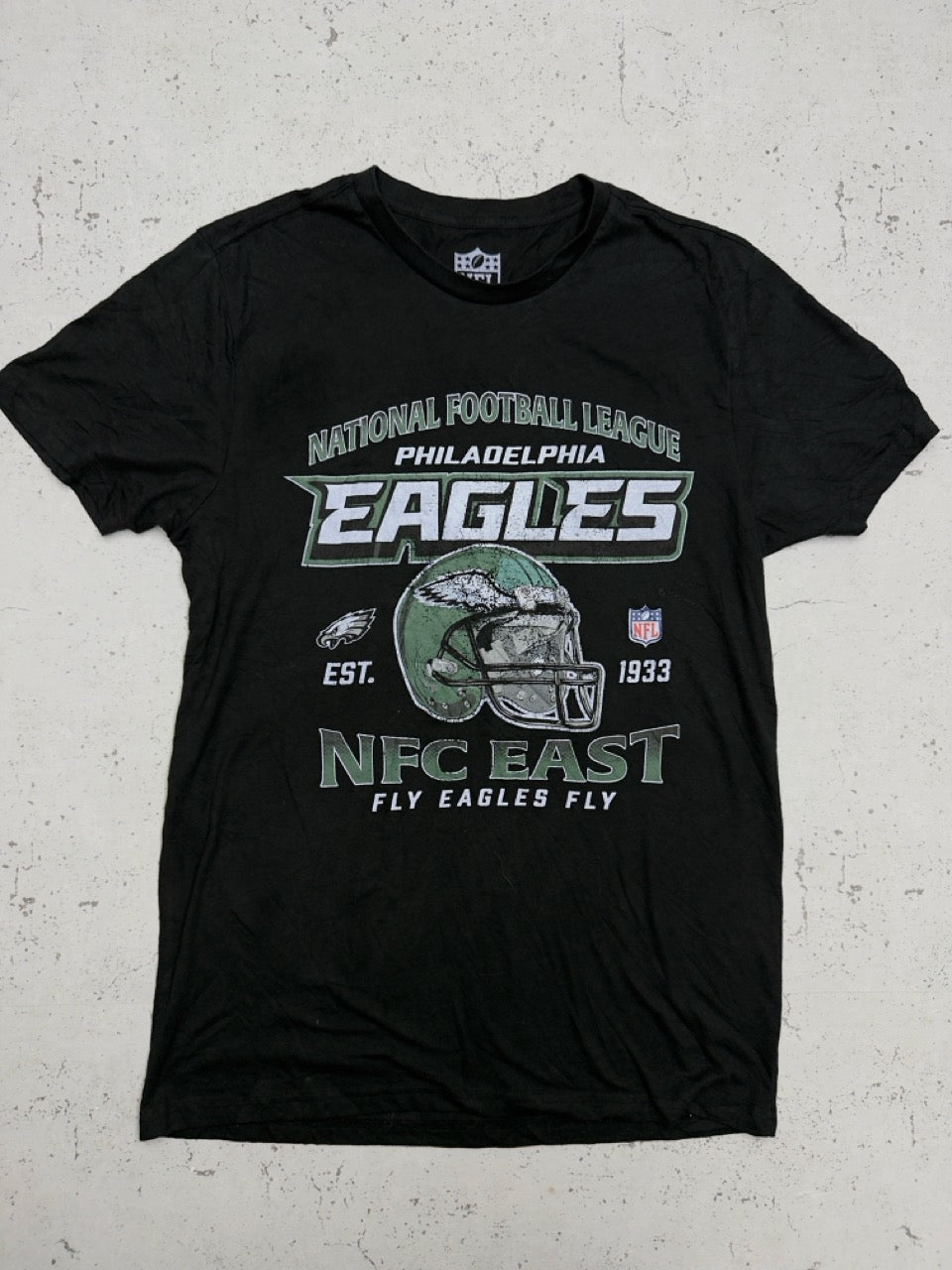 NFL Philadelphia Eagles T-Shirt schwarz Vorderseite