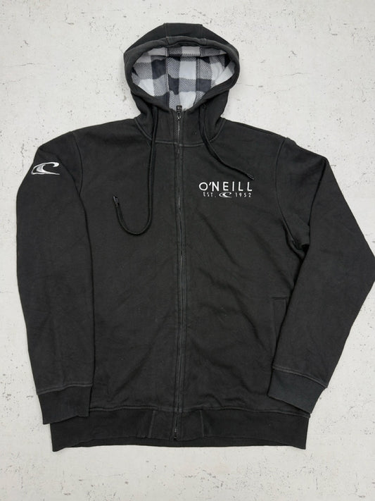 O'Neill Zip Hoodie schwarz Vorderseite