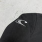 O'Neill Zip Hoodie schwarz Logo Detail am Ärmel