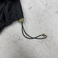 Nike Nylonjacke schwarz weiß Kordelzug Detail