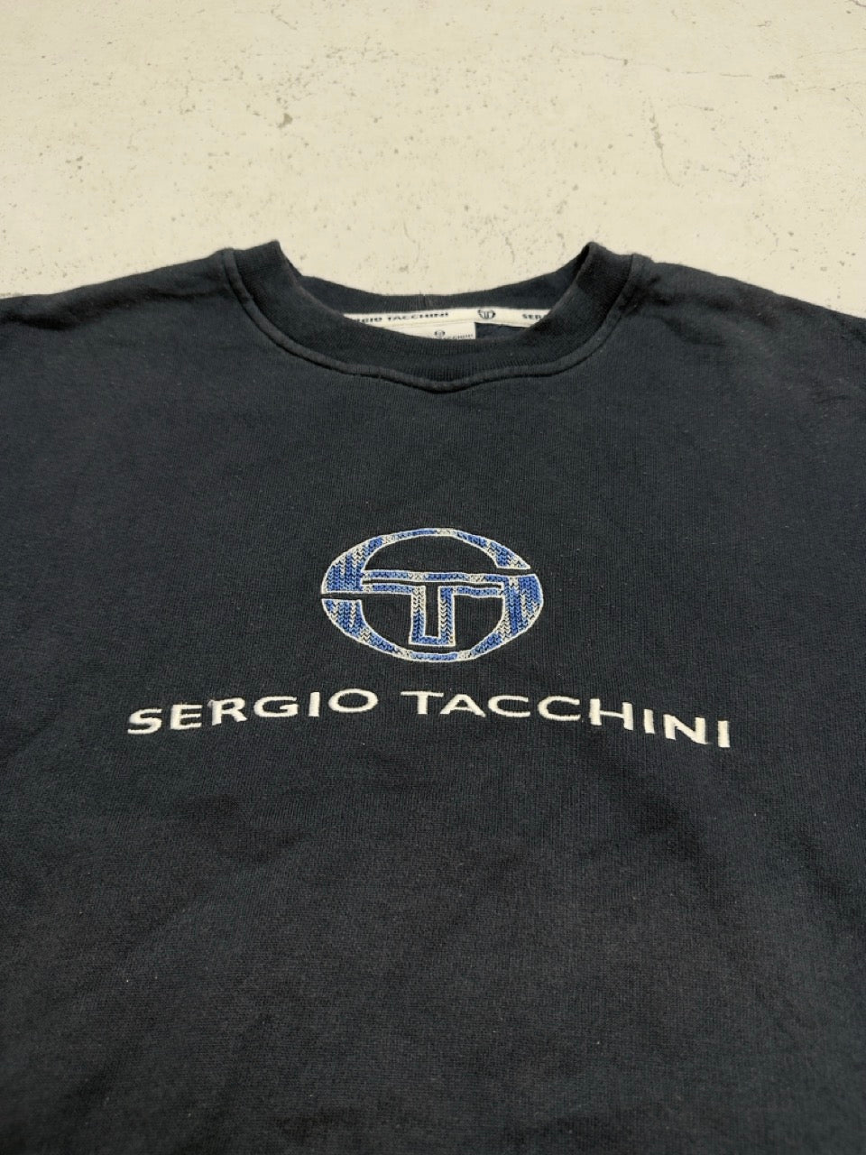 Sergio Tacchini Sweatshirt navy Logo Detail