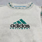 Adidas Equipment Sweatshirt grau meliert Logo Detail