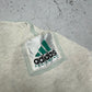 Adidas Equipment Sweatshirt grau meliert Logo Patch am Ärmel