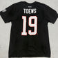 Reebok NHL Chicago Blackhawks T-Shirt schwarz Rückseite Toews 19
