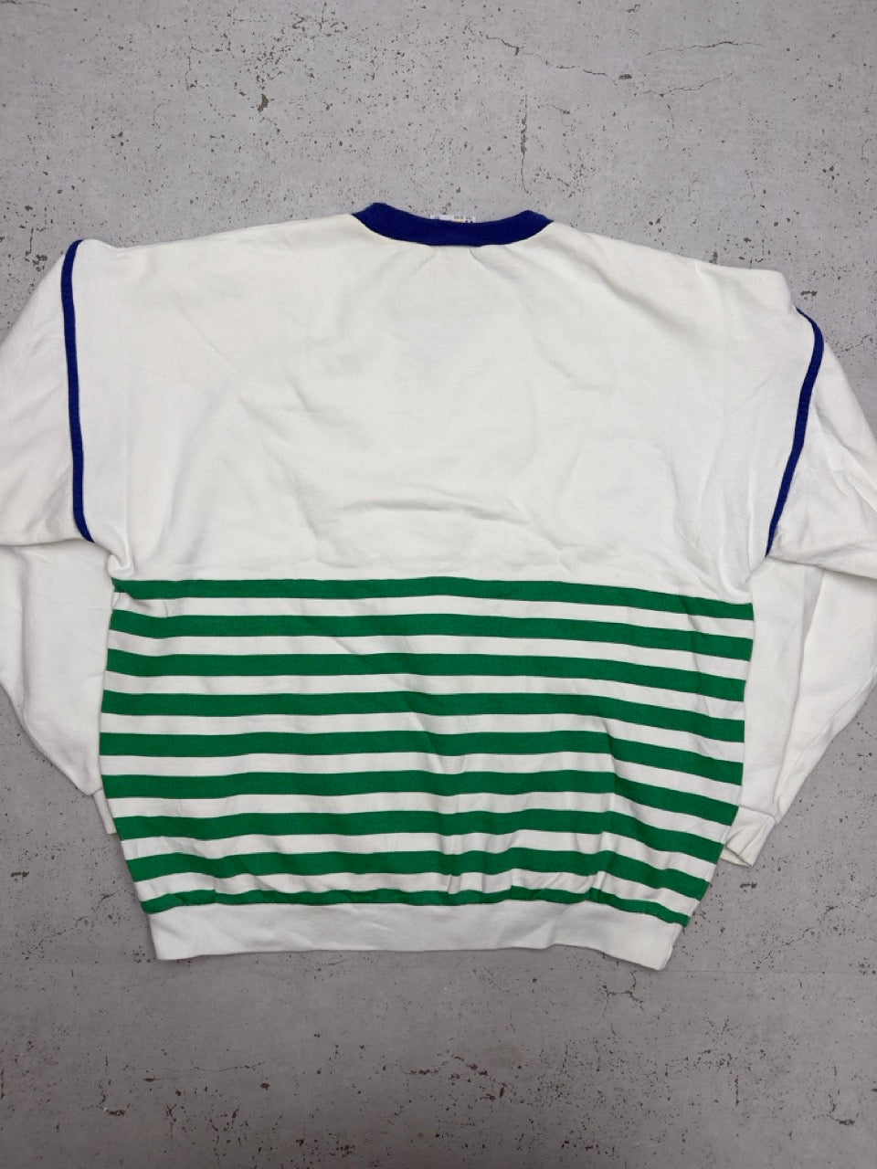 Adidas Get Your Kit Ready Sweatshirt weiß grün Rückseite
