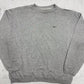 Nike Swoosh Sweatshirt grau meliert Vorderseite
