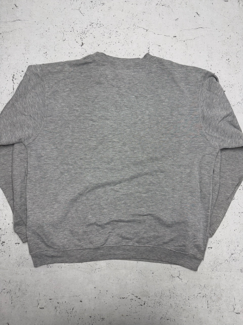 Nike Swoosh Sweatshirt grau meliert Rückseite