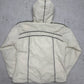 Nike Windbreaker Kapuzenjacke creme Rückseite