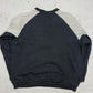 Adidas Raglan Sweatshirt navy grau Rückseite
