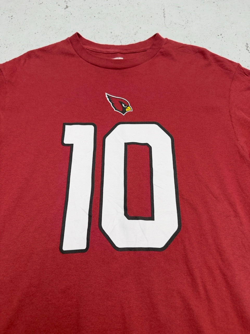 NFL Arizona Cardinals T-Shirt rot Logo Detail Nummer 10
