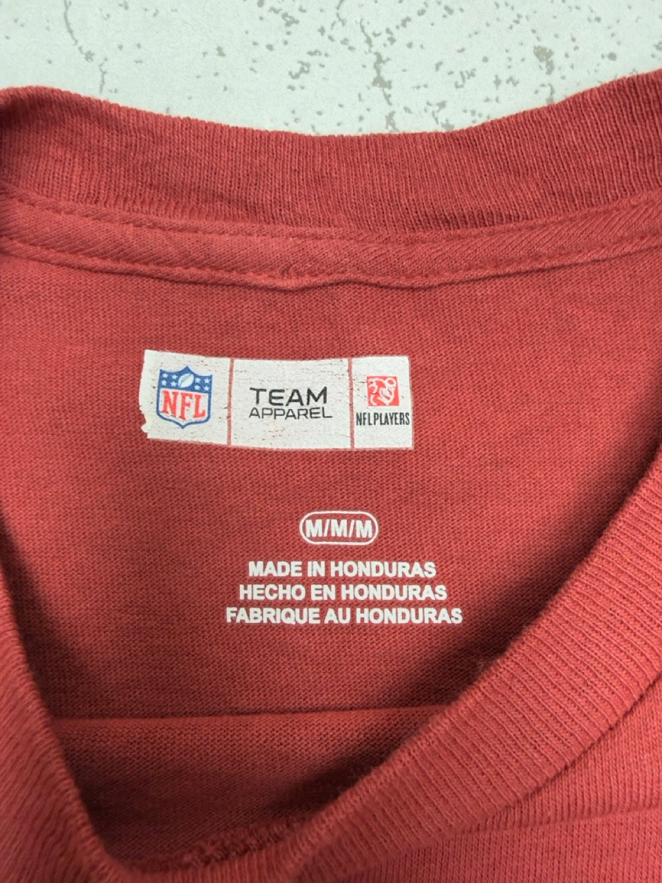 NFL Arizona Cardinals T-Shirt rot Etikett Größe M