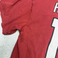NFL Arizona Cardinals T-Shirt rot Zustand Detail kleines Loch unter der Achsel