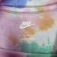 Nike Just Do It Batik T-Shirt pastell Etikett Größe M