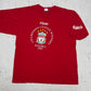 Reebok Liverpool FC Istanbul 2005 T-Shirt rot Carlsberg Print am Ärmel