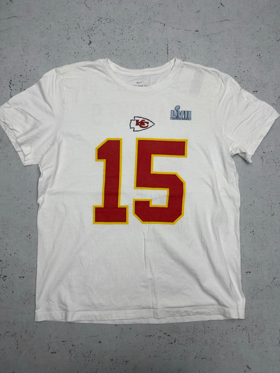 Nike NFL Kansas City Chiefs Mahomes T-Shirt weiß Vorderseite
