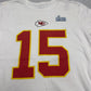 Nike NFL Kansas City Chiefs Mahomes T-Shirt weiß Print Detail