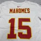 Nike NFL Kansas City Chiefs Mahomes T-Shirt weiß Rückenprint Detail
