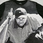 Nike Tiger Woods Golf Fotoprint T-Shirt schwarz Print Detail