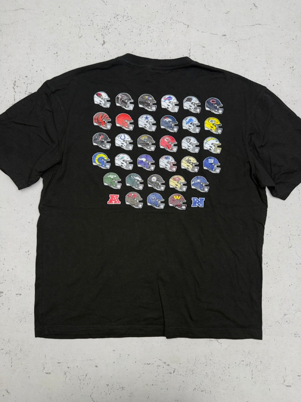 NFL T-Shirt schwarz Rückenprint