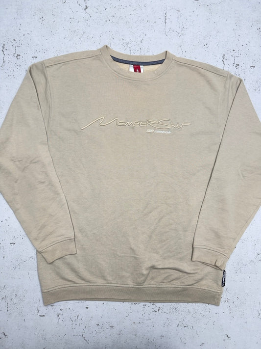 Reebok Membership Sweatshirt beige sand Vorderseite
