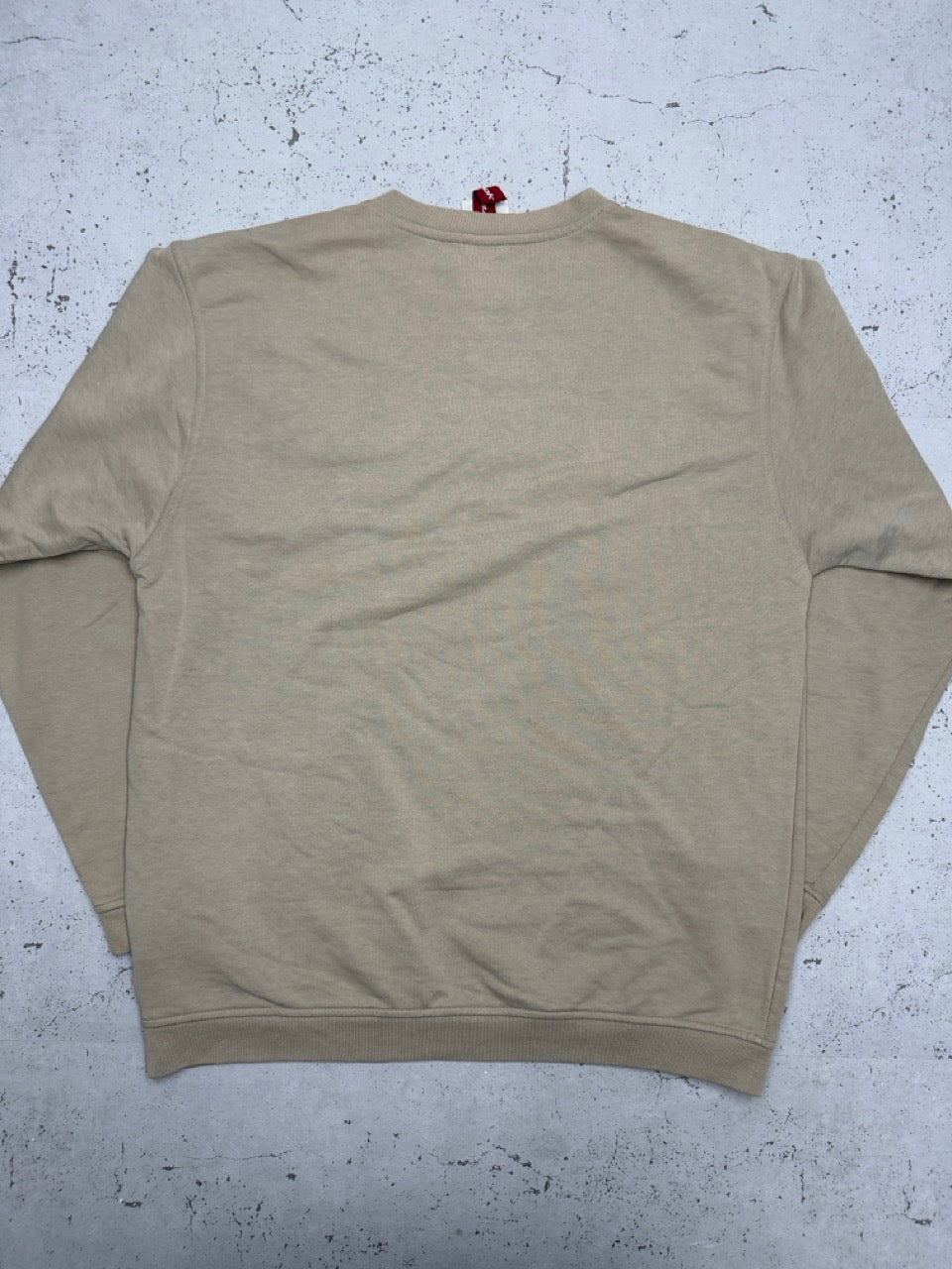 Reebok Membership Sweatshirt beige sand Rückseite