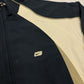 Nike Nylonjacke navy creme Swoosh Logo Detail