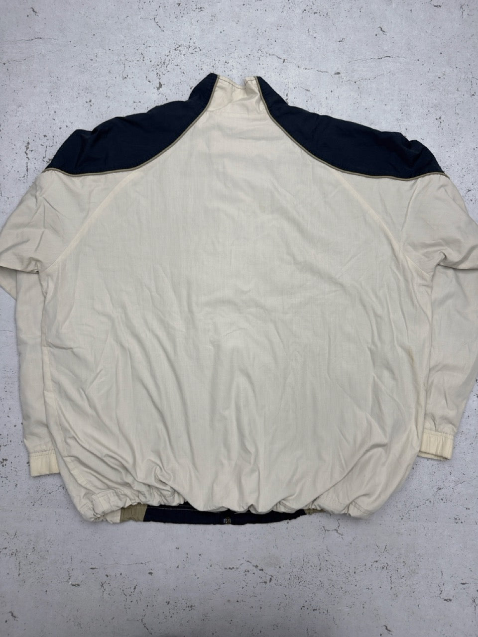Nike Nylonjacke navy creme Rückseite